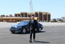 Prezident İlham Əliyev “Qarabağ” yatağının dayaq blokunun dənizə yola salınması mərasimində iştirak edib (FOTO/VİDEO) (YENİLƏNİB 2)