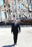 Prezident İlham Əliyev “Qarabağ” yatağının dayaq blokunun dənizə yola salınması mərasimində iştirak edib (FOTO/VİDEO) (YENİLƏNİB 2)
