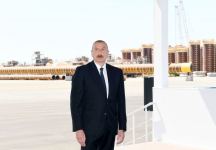 Prezident İlham Əliyev “Qarabağ” yatağının dayaq blokunun dənizə yola salınması mərasimində iştirak edib (FOTO/VİDEO) (YENİLƏNİB 2)