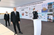 Prezident İlham Əliyev “Qarabağ” yatağının dayaq blokunun dənizə yola salınması mərasimində iştirak edib (FOTO/VİDEO) (YENİLƏNİB 2)