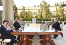Prezident İlham Əliyev Türkiyənin Milli Müdafiə nazirinin başçılıq etdiyi nümayəndə heyətini qəbul edib (FOTO/VİDEO) (YENİLƏNİB)