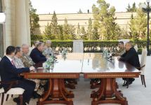 Prezident İlham Əliyev Türkiyənin Milli Müdafiə nazirinin başçılıq etdiyi nümayəndə heyətini qəbul edib (FOTO/VİDEO) (YENİLƏNİB)