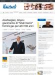 İtaliya mətbuatı Prezident İlham Əliyevin “Qarabağ” yatağının dayaq blokunun dənizə yola salınması mərasimindəki fikirlərinə geniş yer ayırıb