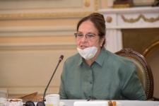 Bir qrup tanınmış mədəniyyət və incəsənət xadimi ilə görüş keçirilib (FOTO)