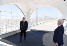 Prezident İlham Əliyev “Qobu” elektrik yarımstansiyasının tikintisi ilə tanış olub (FOTO) (YENİLƏNİB 2)