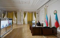 Prezident İlham Əliyev yeni təyin olunan icra başçılarını videoformatda qəbul edib (FOTO/VİDEO) (YENİLƏNİB)