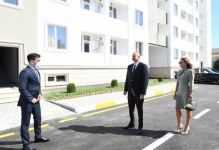 Prezident İlham Əliyev və birinci xanım Mehriban Əliyeva Buzovnada yenidən qurulan yataqxana binasının açılışında iştirak ediblər (FOTO) (YENİLƏNİB 2)