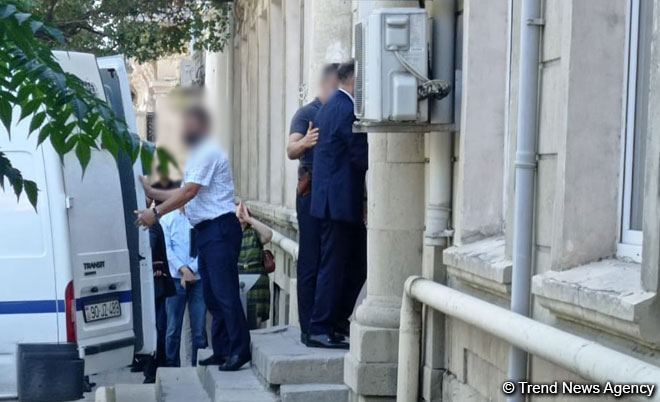 İmişlinin keçmiş icra başçısı Vilyam Hacıyev məhkəməyə gətirildi (FOTO)