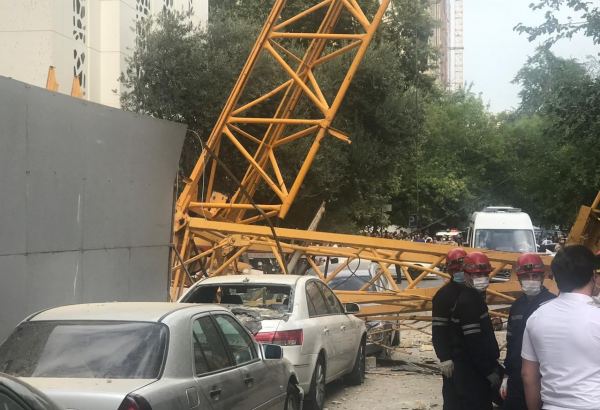 Bakıda aşan kranla bağlı cinayət işi açıldı