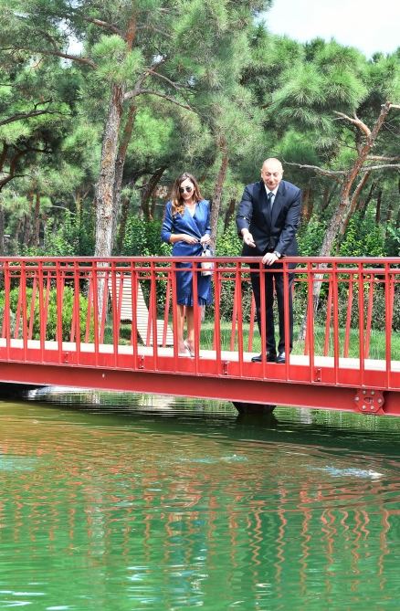Prezident İlham Əliyev və birinci xanım Mehriban Əliyeva ADA Universitetinin iki yeni korpusunun açılışında iştirak ediblər (FOTO) (YENİLƏNİB-2)