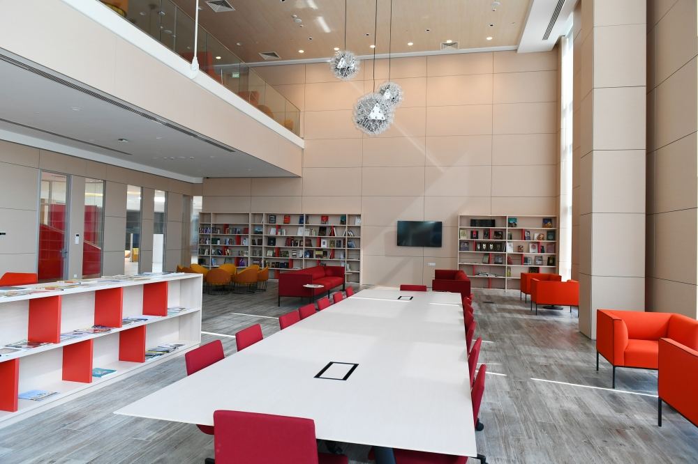 Prezident İlham Əliyev və birinci xanım Mehriban Əliyeva ADA Universitetinin iki yeni korpusunun açılışında iştirak ediblər (FOTO) (YENİLƏNİB-2)