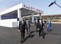 Prezident İlham Əliyev “Abşeron” yatağının dəniz əməliyyatlarının təməlqoyma mərasimində iştirak edib (FOTO/VİDEO) (YENİLƏNİB-2)