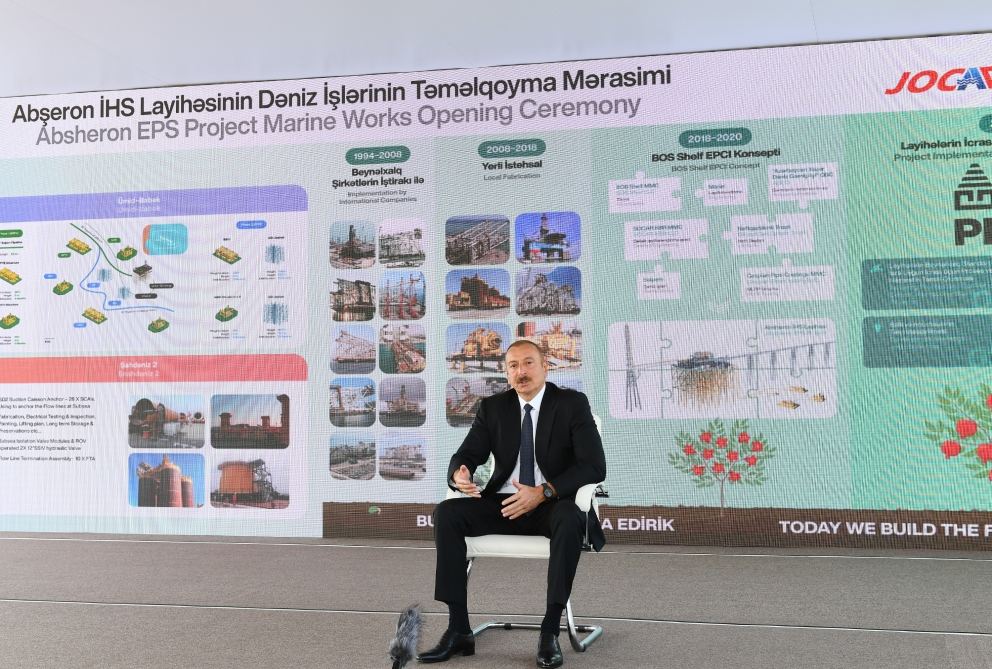 Prezident İlham Əliyev: Bizim başqalarının torpağında gözümüz yoxdur, öz torpağımızı da heç kimə verən deyilik