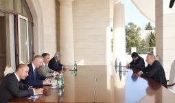 Prezident İlham Əliyev Avropa İttifaqının Cənubi Qafqaz üzrə xüsusi nümayəndəsini qəbul edib (FOTO) (YENİLƏNİB)