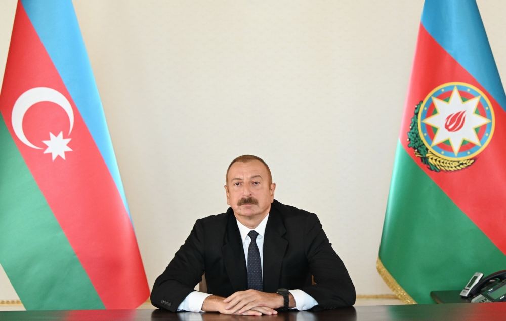 Azərbaycan Prezidenti İlham Əliyev xalqa müraciət edib (FOTO/VİDEO) (YENİLƏNİB)