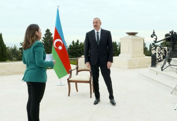 Zəfər xronikası. 2 oktyabr 2020-ci il: Prezident İlham Əliyev “Əl-Cəzirə” televiziya kanalına müsahibə verib (FOTO/VİDEO)
