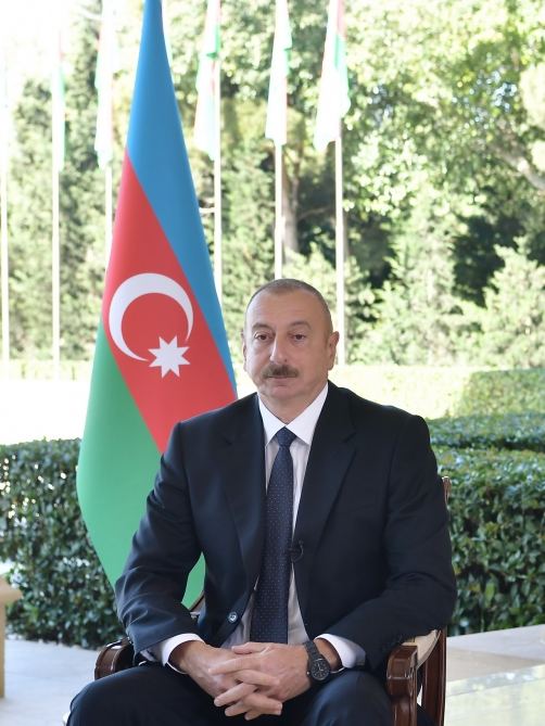 Azərbaycan Prezidenti İlham Əliyev CNN-Türk televiziyasına müsahibə verib (FOTO/VİDEO) (YENİLƏNİB)