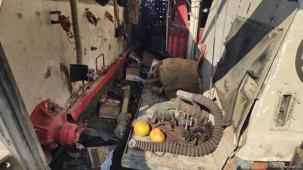 Azərbaycan Ordusu düşmənin daha bir neçə hərbi texnikasını ələ keçirdi (FOTO)