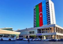 Üçrəngli bayrağımıza bürünmüş Bakı (FOTOSESSİYA)