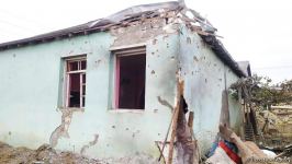 Ermənilər Ağdamın kəndlərini atəşə tutur, 3 evə mərmi düşüb (FOTO)