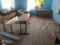 Ermənistanın Tərtərdə dağıtdığı məktəb (FOTO/VİDEO)