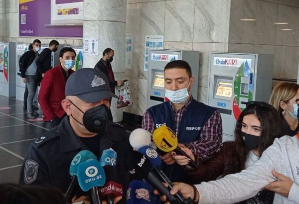 Bu günə qədər metropolitenin stansiyalarında heç bir şübhəli hal aşkarlanmayıb - BŞBPİ
