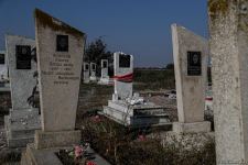 Ermənistan növbəti dəfə qəbiristanlığı atəşə tutdu (FOTO)