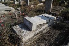 Ermənistan növbəti dəfə qəbiristanlığı atəşə tutdu (FOTO)