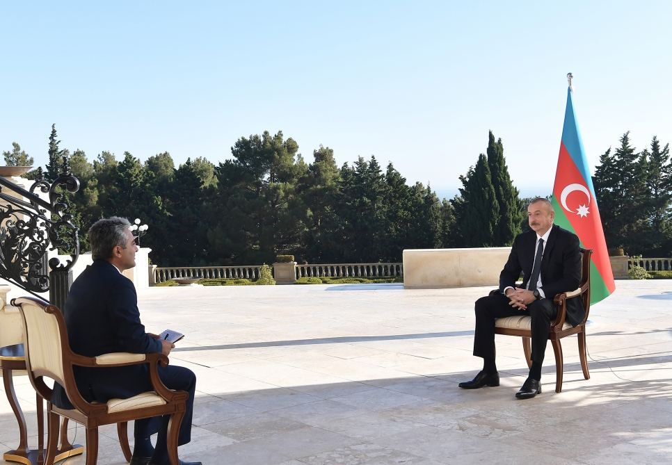 Prezident İlham Əliyev Türkiyənin “A Haber” televiziya kanalına müsahibə verib (FOTO/VİDEO) (YENİLƏNİB)