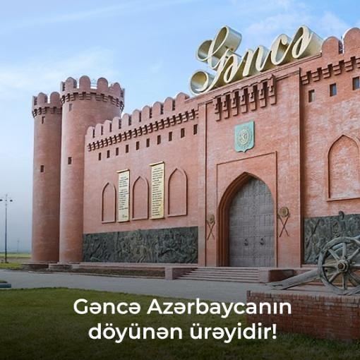 Birinci vitse-prezident Mehriban Əliyeva: Gəncə Azərbaycanın döyünən ürəyidir və heç kəs heç vaxt onun sakinlərinin məğrur ruhunu sındıra bilməz! (FOTO)