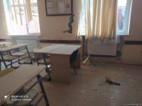 Ermənilər Tərtəri atəşə tutdu, orta məktəb dağıldı (FOTO)