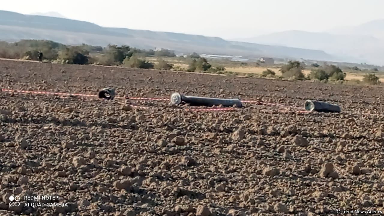 Ermənistanın atdığı raket Xızıda göydə zərərsizləşdirilib (FOTO)