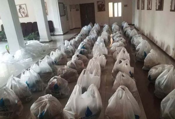 Deputat Sevil Mikayılovanın təşəbbüsü ilə Xudatda əsgər ailələrinə yardım paylanılıb (FOTO)