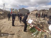 İsrailin səfiri Gəncədə terror baş verən ərazidə olub (FOTO)