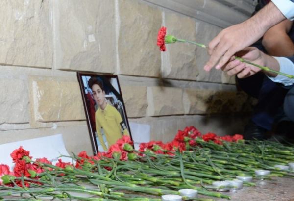 Gəncədəki erməni terroru nəticəsində həlak olan Rusiya vətəndaşının xatirəsi yad edilib (FOTO)