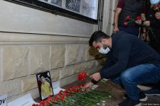Gəncədəki erməni terroru nəticəsində həlak olan Rusiya vətəndaşının xatirəsi yad edilib (FOTO)