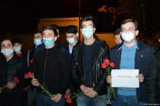 Gəncədəki erməni terroru nəticəsində həlak olan Rusiya vətəndaşının xatirəsi yad edilib (FOTO)