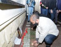 Gəncədəki erməni terroru nəticəsində həlak olan Rusiya vətəndaşının xatirəsi yad edilib (FOTO)