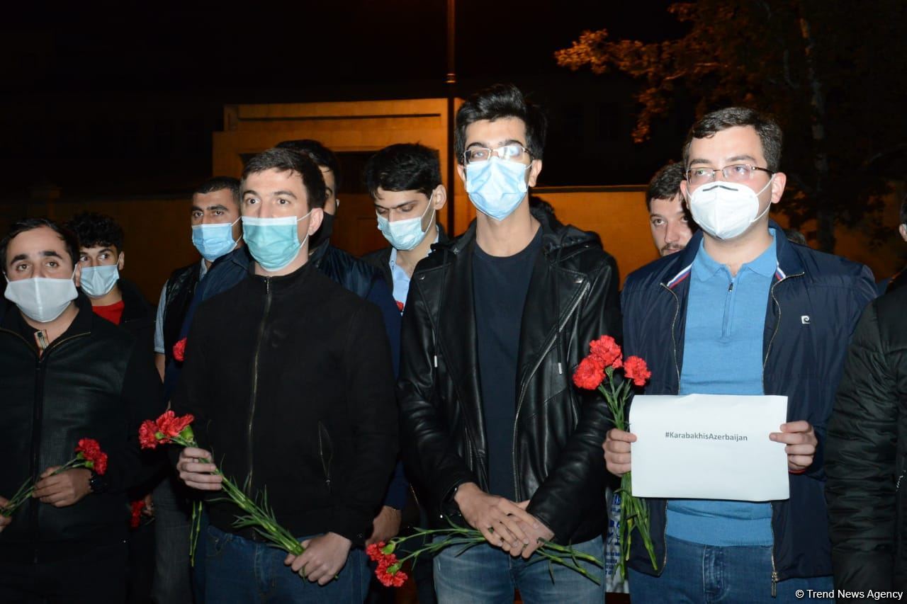 Gəncədəki erməni terroru nəticəsində həlak olan Rusiya vətəndaşının xatirəsi yad edilib (FOTO)