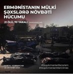 Birinci vitse-prezident Mehriban Əliyeva: Bu cür vəhşicəsinə hücumlar onu göstərir ki, ermənilərin qəddarlığının həddi yoxdur (FOTO)