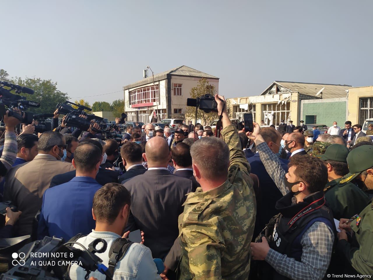 Hikmət Hacıyev və xarici diplomatlar Bərdədədir (FOTO) (ƏLAVƏ OLUNUB)