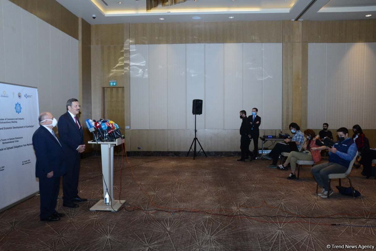 Azərbaycana dəstək üçün Bakıdayıq -  Türkiyənin Odalar və Borsalar Birliyinin prezidenti (FOTO)
