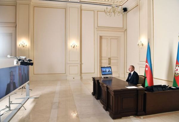 Zəfər xronikası. 5 noyabr 2020-ci il: Prezident İlham Əliyev İspaniyanın EFE informasiya agentliyinə müsahibə verib (FOTO/VİDEO)