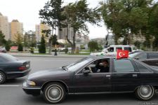 Bakıda Qələbə sevinci: Xalqımız Şuşanın azad olunmasını böyük coşqu ilə qeyd edir (FOTO/VİDEO)