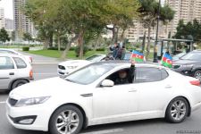 Bakıda Qələbə sevinci: Xalqımız Şuşanın azad olunmasını böyük coşqu ilə qeyd edir (FOTO/VİDEO)