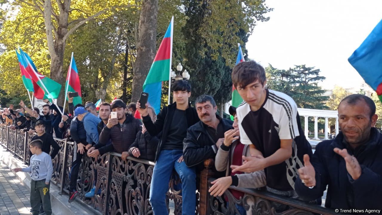 Gəncə Şuşanın azad olunmasını qeyd edir (FOTO/VİDEO)