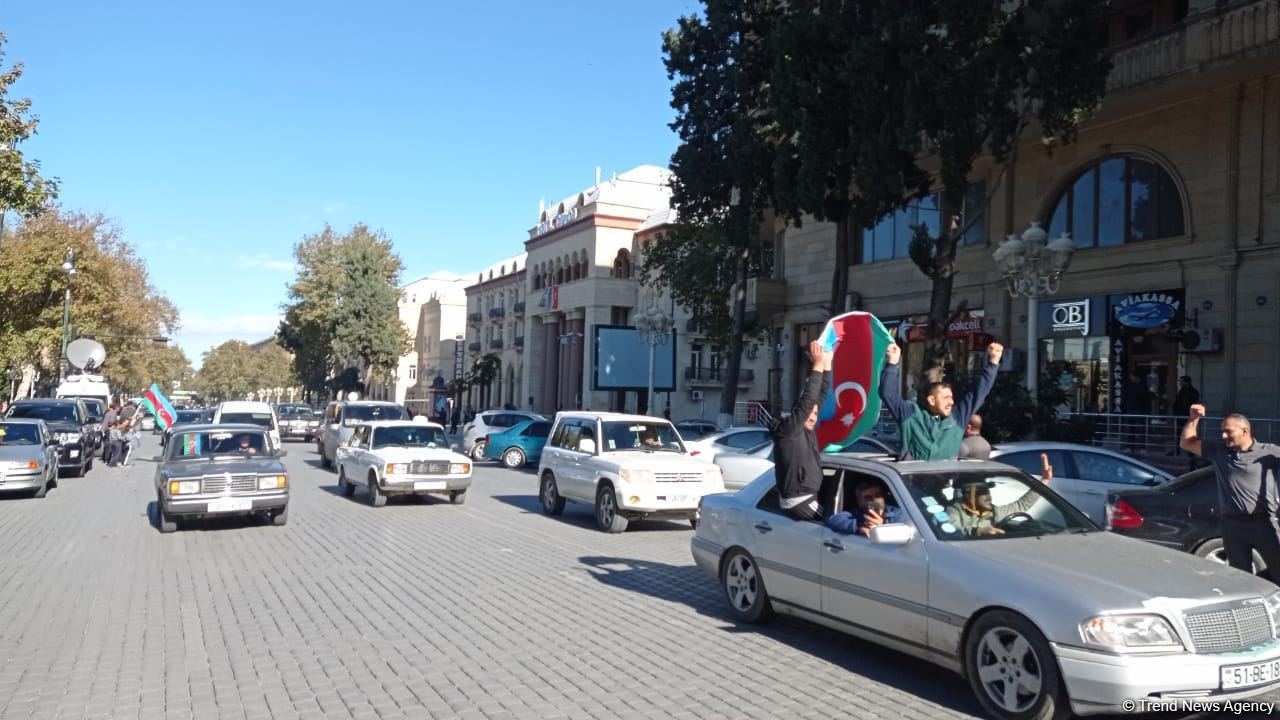 Gəncə Şuşanın azad olunmasını qeyd edir (FOTO/VİDEO)