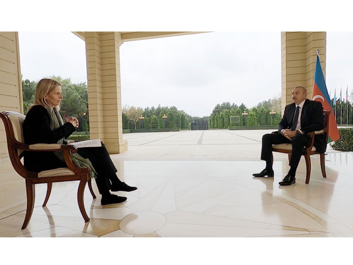 Prezident İlham Əliyev “BBC News”a müsahibə verib (FOTO)