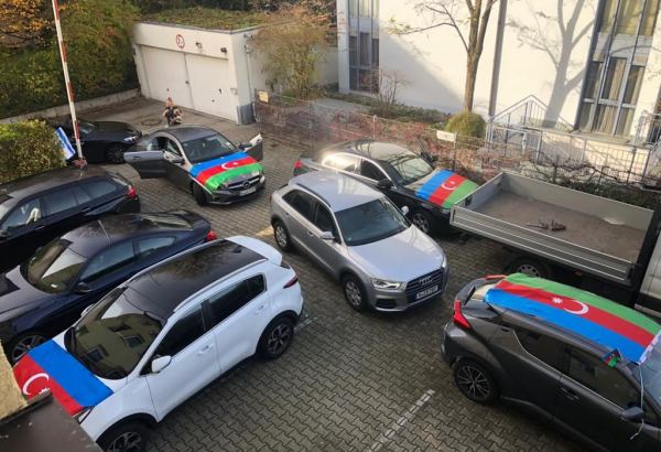 Şuşanın işğaldan azad olunması Münhendə qeyd olunub (FOTO)