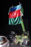 Bakı sakinləri səhərədək qələbəni qeyd etdilər (FOTO/VİDEO)